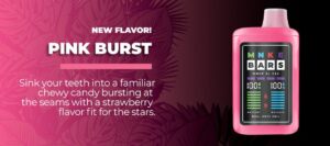 MNKE BARS Pink Burst XL