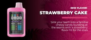MNKE BARS Strawberry Cake XL