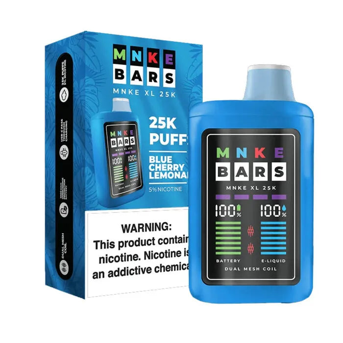 Mnke Bars XL 25k Puffs