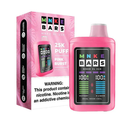 MNKE BARS Pink Burst XL