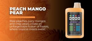 MNKE Bars Peach Mango Pear XL